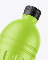 Matte Plastic Bottle Mockup