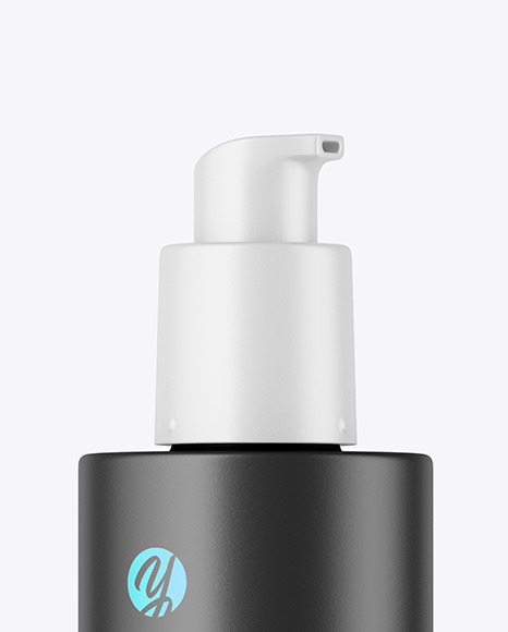 Matte Cosmetic Bottle Mockup