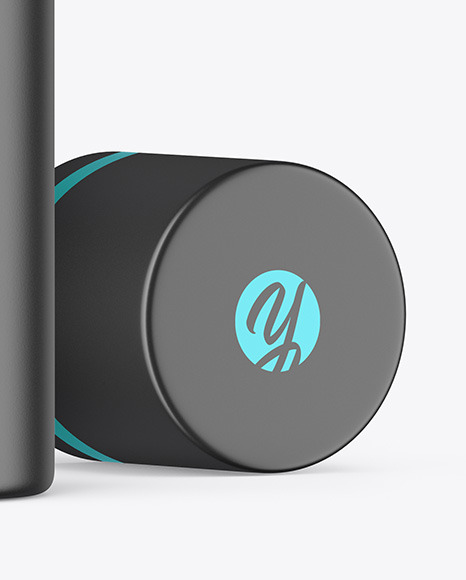 Matte Cosmetic Bottle Mockup