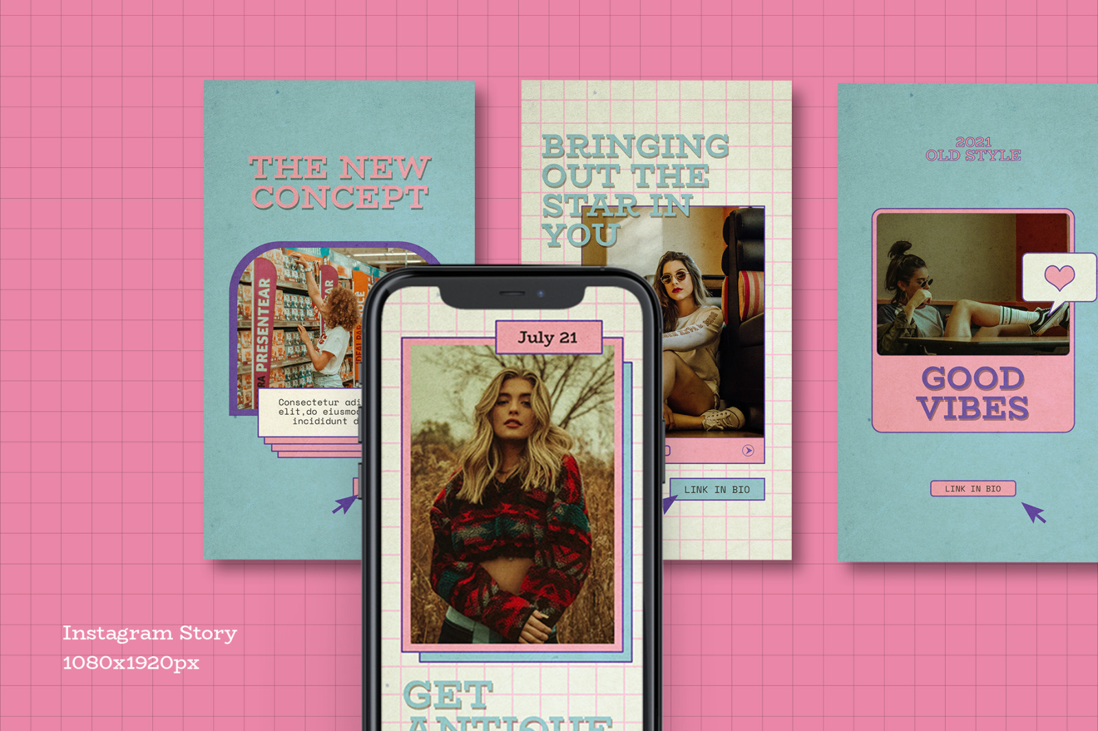Blanche Instagram Template Blanche Instagram Template