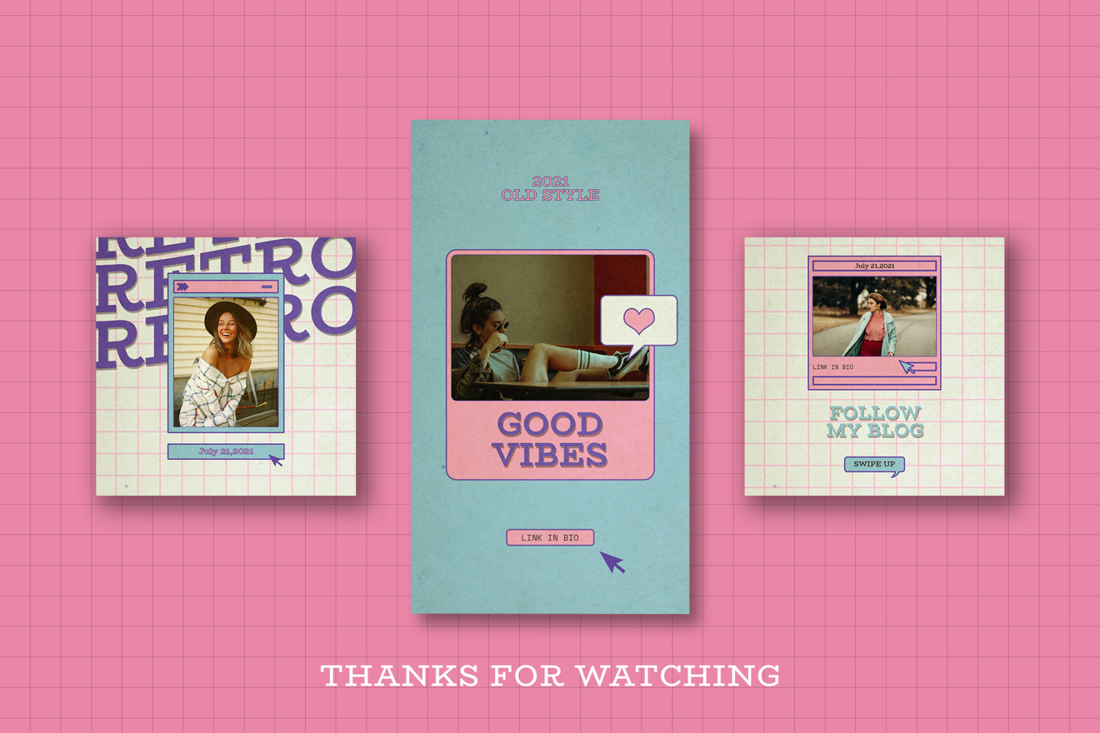 Blanche Instagram Template Blanche Instagram Template