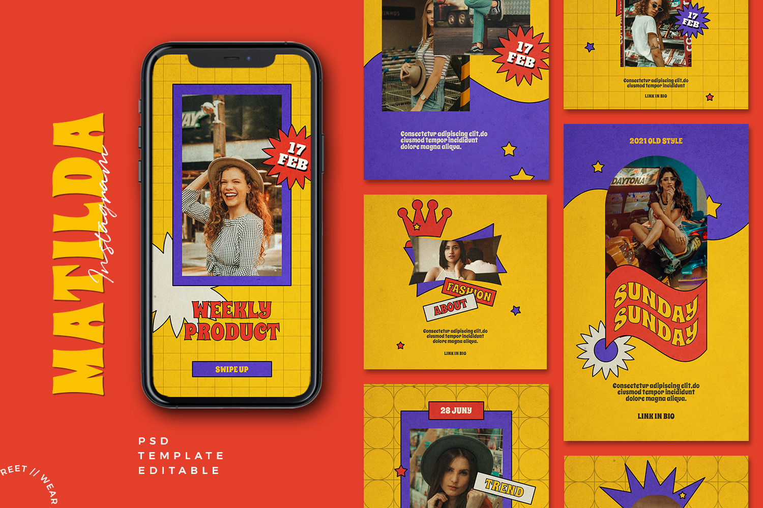 Matilda Instagram Template Matilda Instagram Template