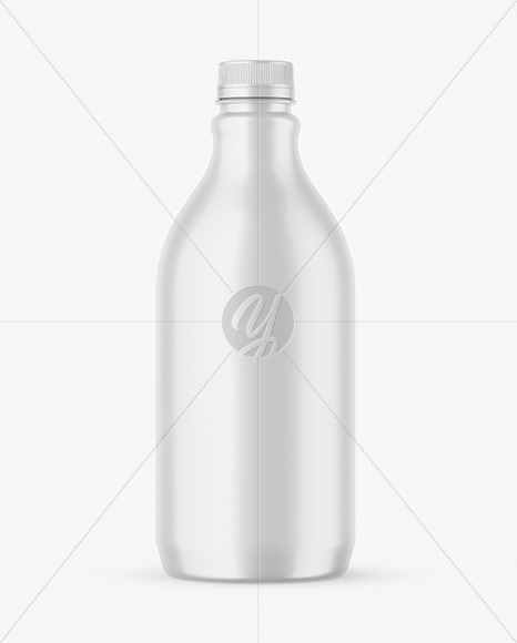 Matte Plastic Bottle Mockup