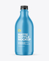 Matte Plastic Bottle Mockup Matte Plastic Bottle Mockup