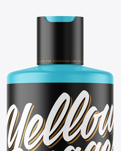 Matte Plastic Bottle Mockup Matte Plastic Bottle Mockup