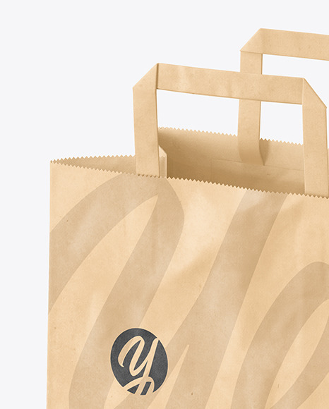 Kraft Paper Bag Mockup