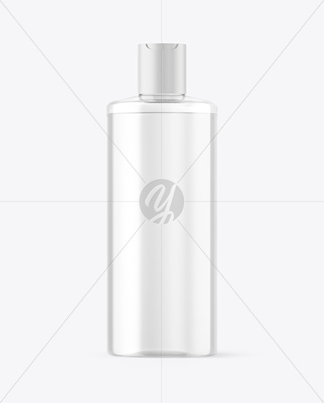 Clear Plastic Bottle Mockup