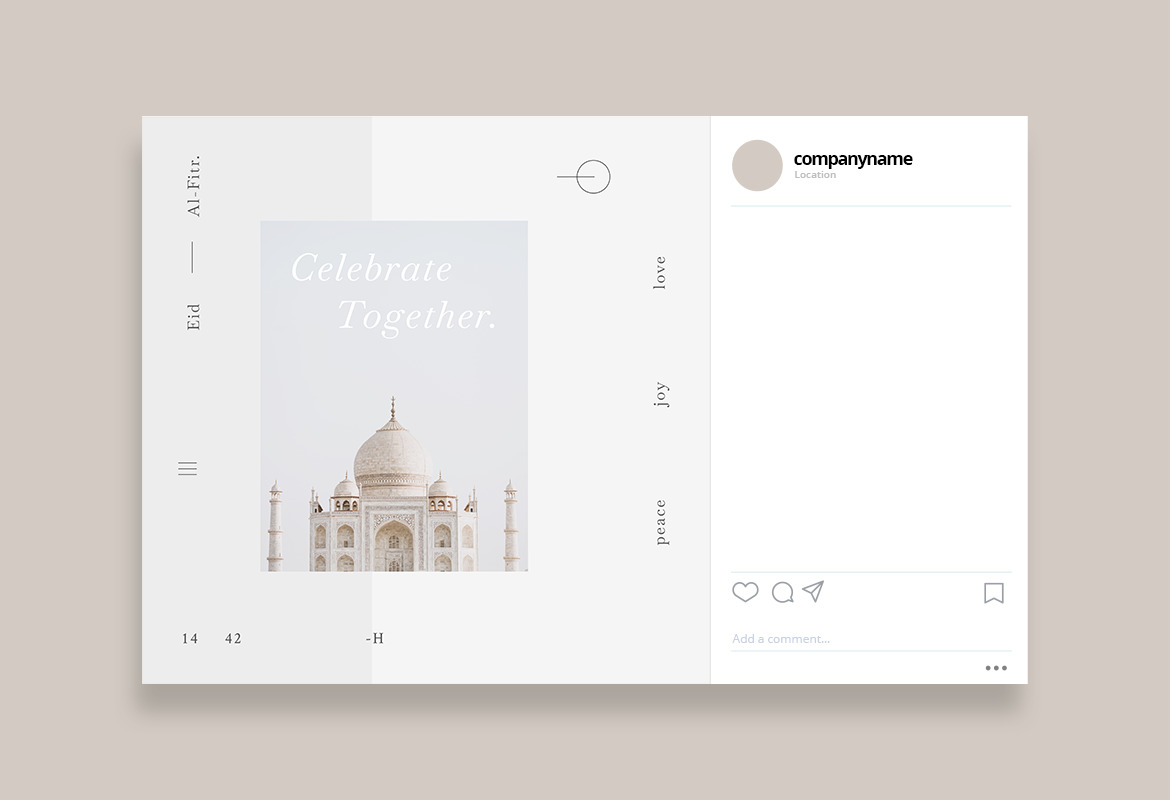 Clean and Pure White Sensation Happy Eid Instagram Clean and Pure White Sensation Happy Eid Instagram
