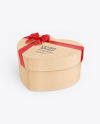 Kraft Gift Box Mockup