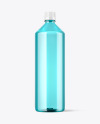 Colored Plastic Bottle Mockup