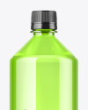 Colored Plastic Bottle Mockup