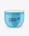 Matte Plastic Jar Mockup