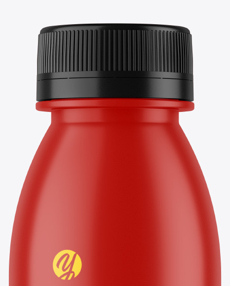 Matte Plastic Bottle Mockup Matte Plastic Bottle Mockup