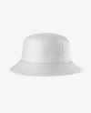 Leather Bucket Hat Mockup