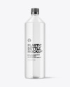 Clear Plastic Water Bottle Mockup