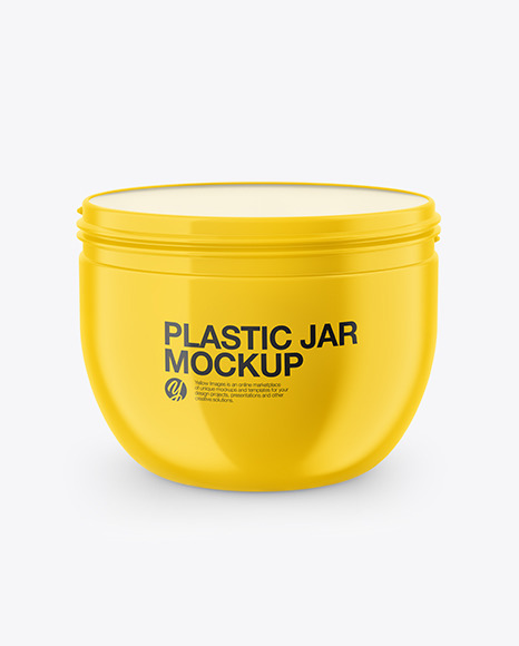 Glossy Plastic Jar Mockup - Glossy+Plastic+Jar+Mockup+Exclusive+Mockups