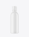 Glossy Plastic Bottle Mockup