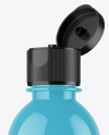 Glossy Plastic Bottle Mockup