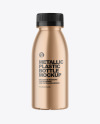 Metallic Plastic Bottle Mockup