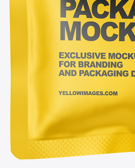 Matte Pouch Mockup