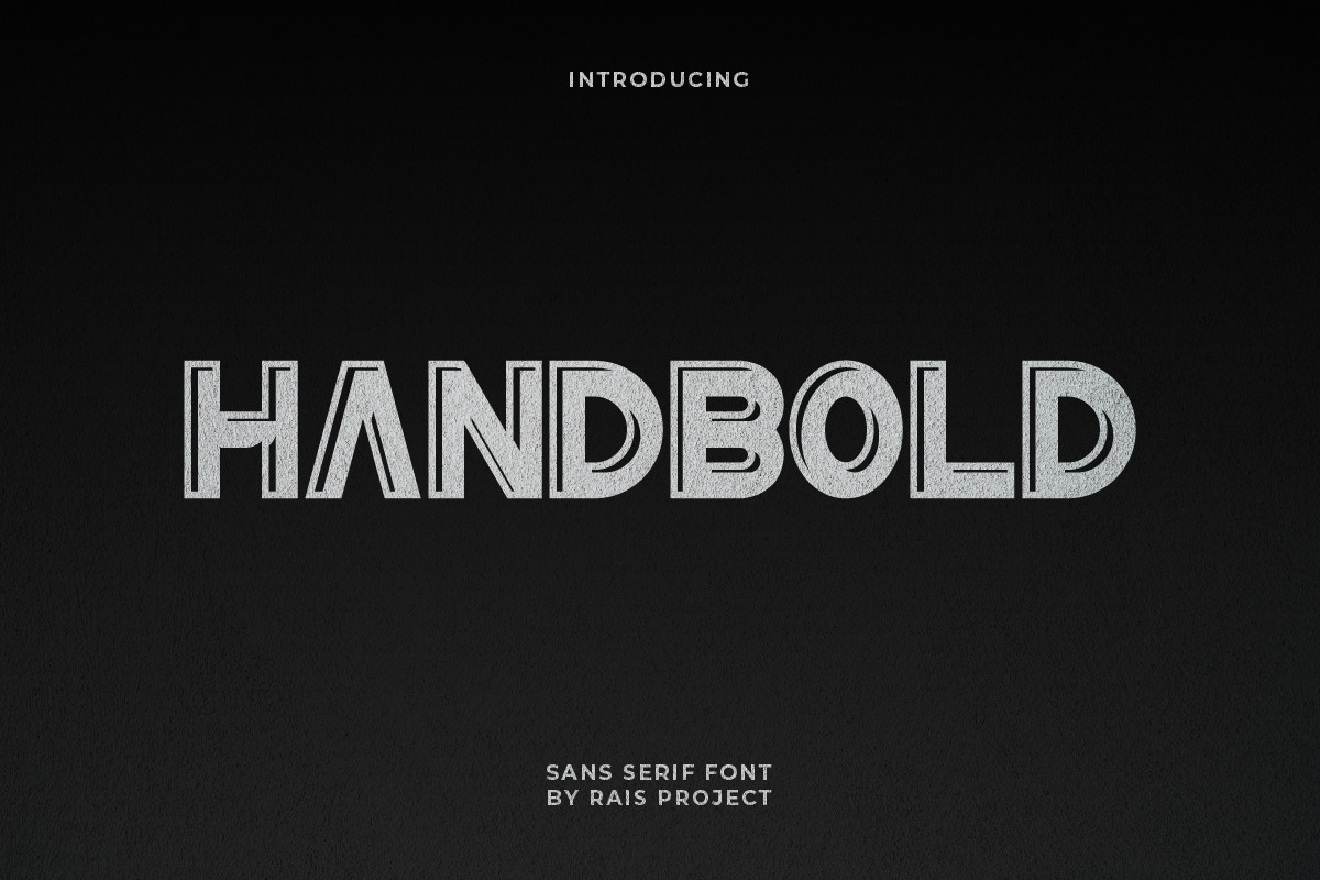 HanBold Sans Serif Font HanBold Sans Serif Font