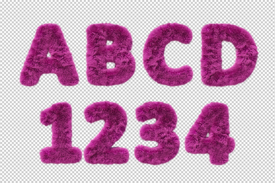 Pink Fur Font