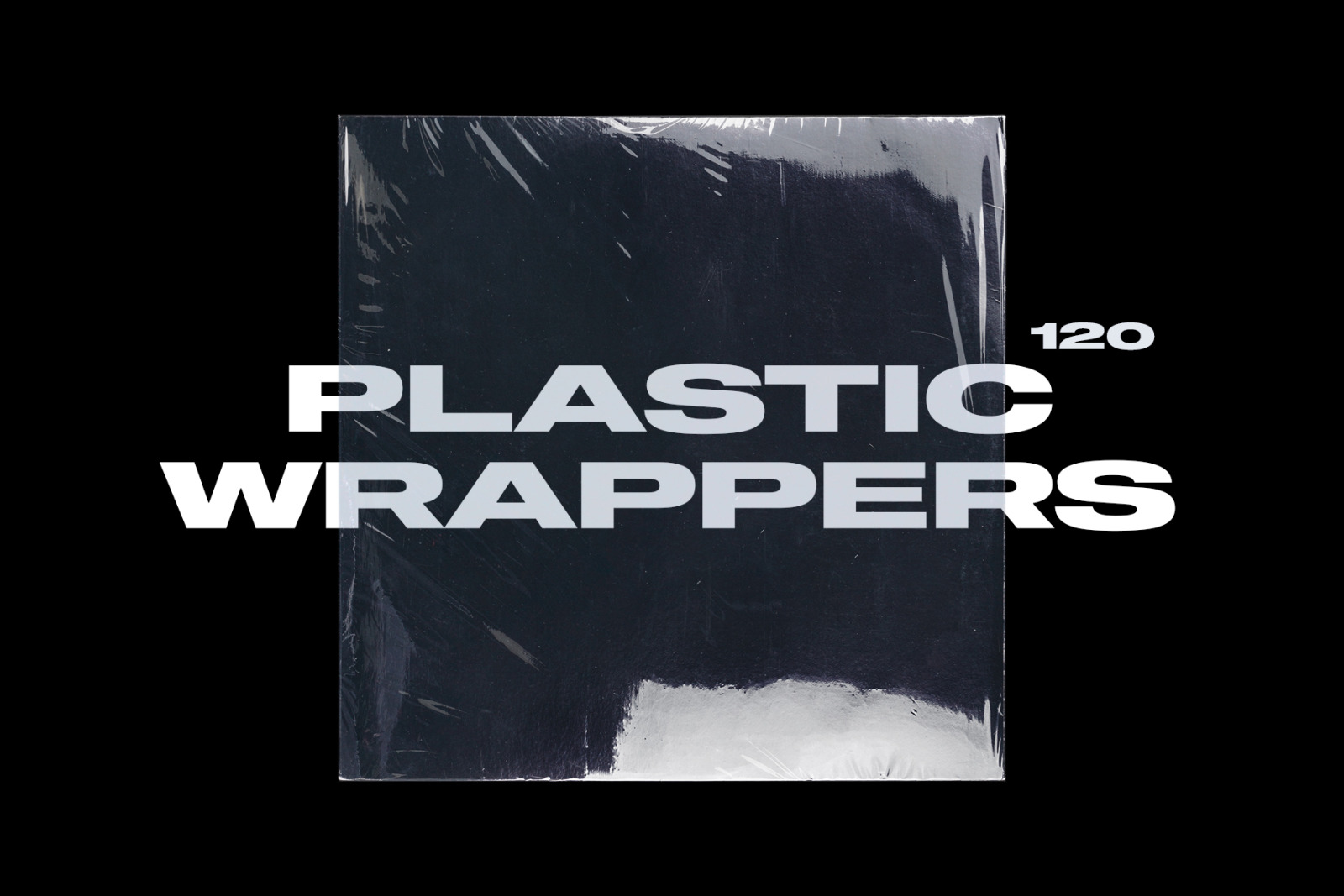 Plastic Wrap Texture Branding Bundle Plastic Wrap Texture Branding Bundle