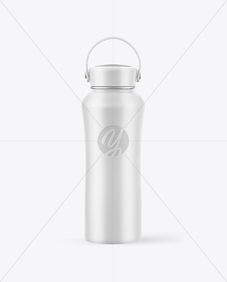 Matte Water Bottle Mockup