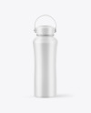 Matte Water Bottle Mockup