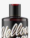 Amber Plastic Bottle Mockup Amber Plastic Bottle Mockup