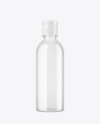 Clear Plastic Bottle Mockup