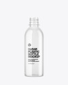 Clear Plastic Bottle Mockup