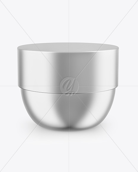 Metallic Jar Mockup