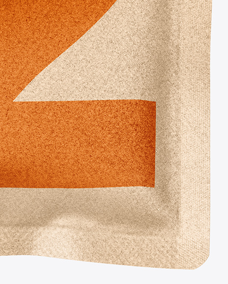 Matte Kraft Pouch Mockup