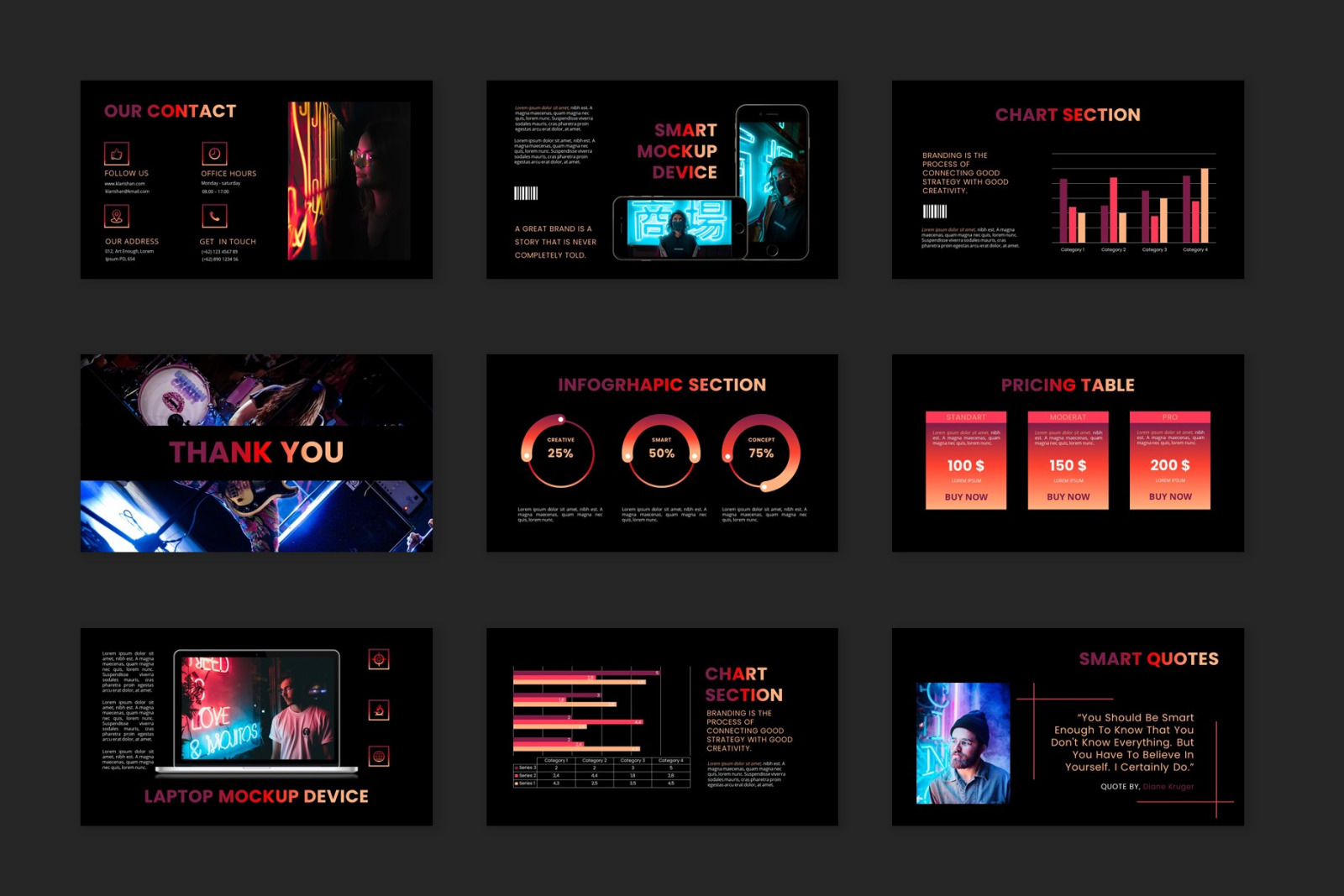 Klarishan - Creative Business PowerPoint Template Klarishan - Creative Business PowerPoint Template