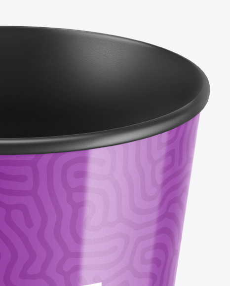 Glossy Coffee Cup Mockup