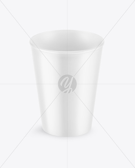 Matte Coffee Cup Mockup