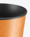 Matte Coffee Cup Mockup