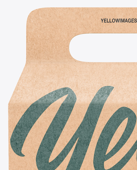 Kraft Paper Bag Mockup