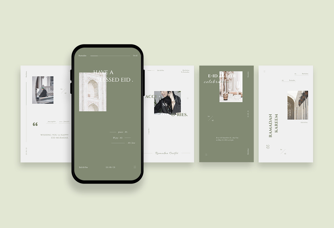Classy Happy Eid Instagram Template Classy Happy Eid Instagram Template