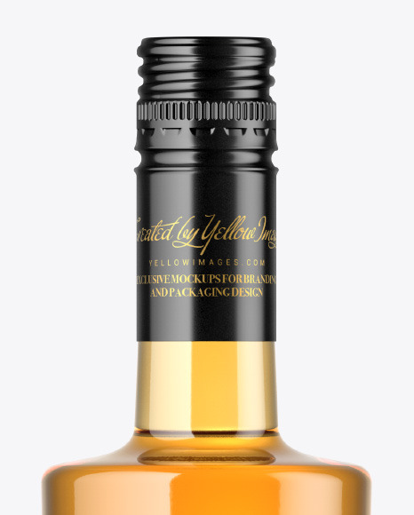 Whiskey Bottle Mockup