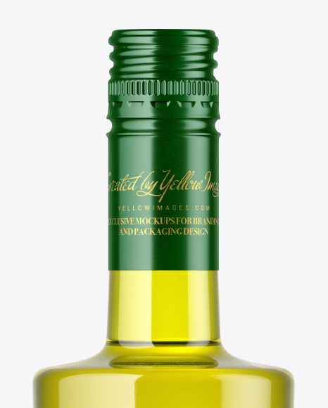 Olive Oil Bottle Mockup