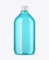 Colored Plastic Bottle Mockup