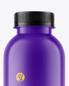 400 ml Matte Plastic Bottle Mockup