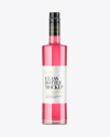 Color Liquid Bottle Mockup