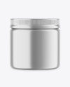 Metallic Jar Mockup