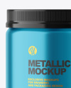 Metallic Jar Mockup