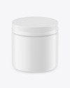 Matte Plastic Jar Mockup