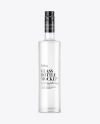 Frosted Glass Vodka Bottle Mockup