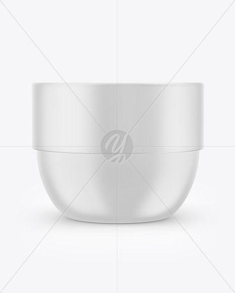 Matte Plastic Jar Mockup